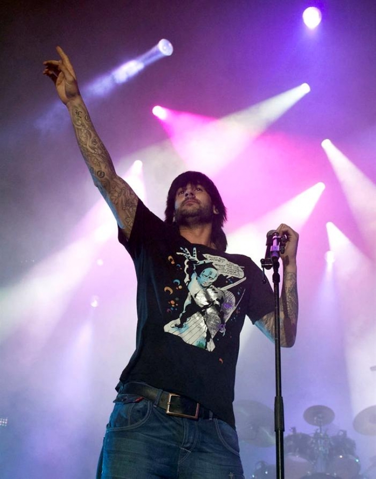 Melendi zuzenean Valladoliden. EFE