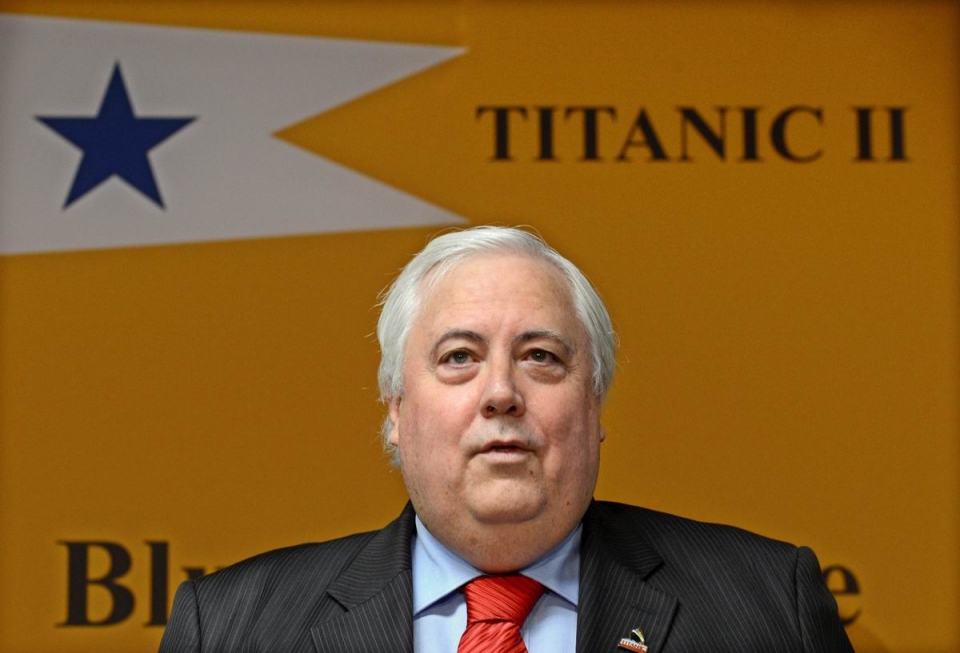 Clive Palmer handiki australiarra. Argazkia: EFE