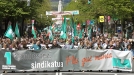 Maniffestación de ELA en Bilbao. Foto: EFE title=
