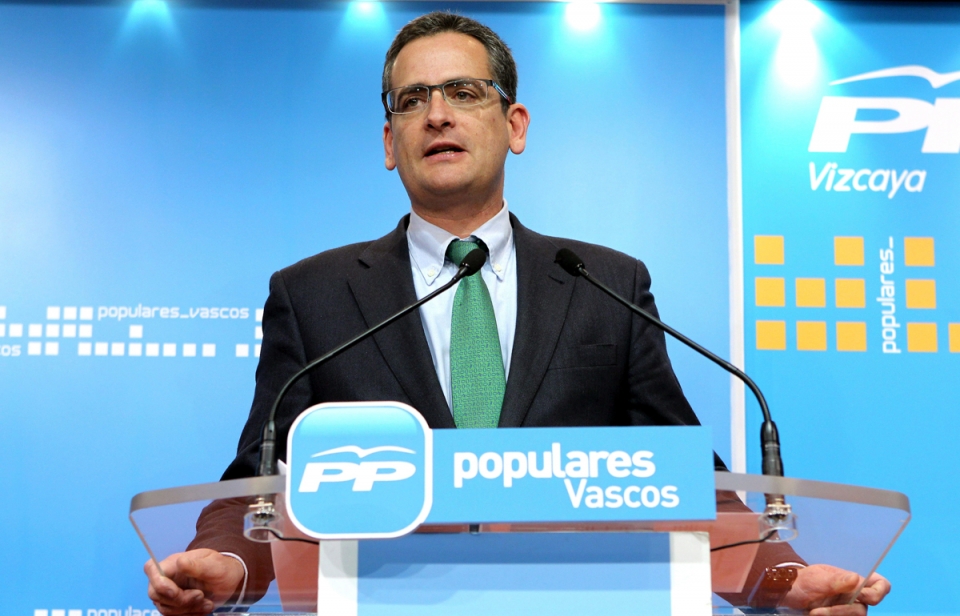 El presidente del PP vasco, Antonio Basagoiti. EFE
