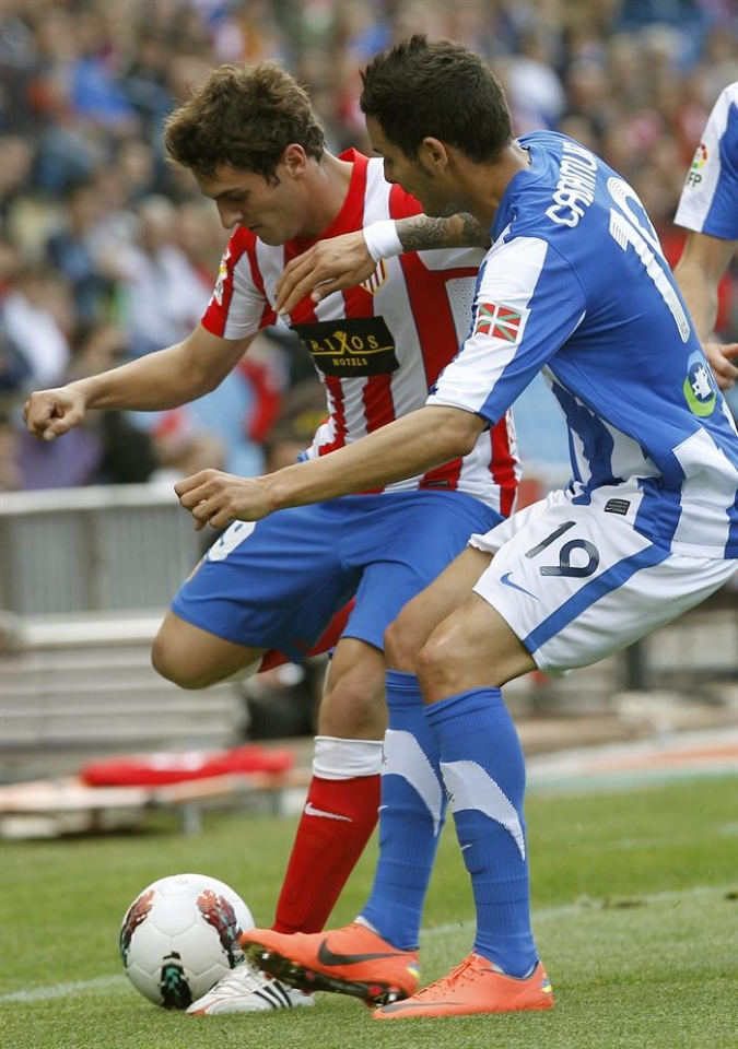 Cadamuro eta Koke. Argazkia: EFE