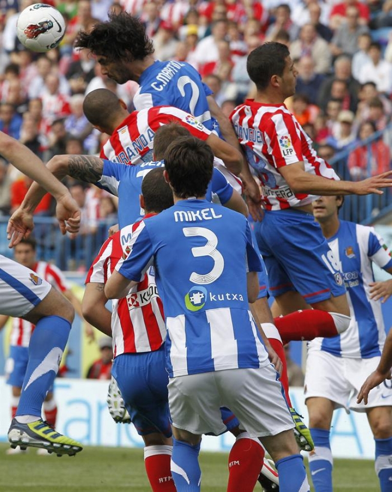 Atletico Madril-Reala. Argazkia: EFE