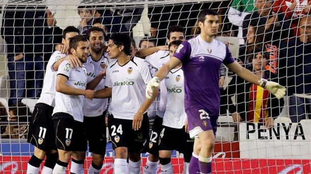 Valencia-Osasuna. Foto: EFE