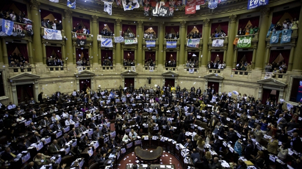 The Chamber of Deputies voted 207-32 in favor of expropriating YPF. Photo: EFE