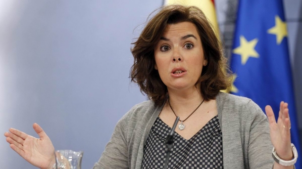 La vicepresidenta del Gobierno, Soraya Sáenz de Santamaría. EFE