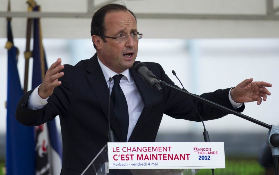 El nuevo presidente de Francia, François Hollande. Foto: EFE