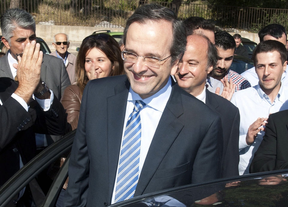 Elecciones Grecia | Gana Nueva Democracia del conservador Samaras