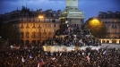 La Bastille fête le président François Hollande