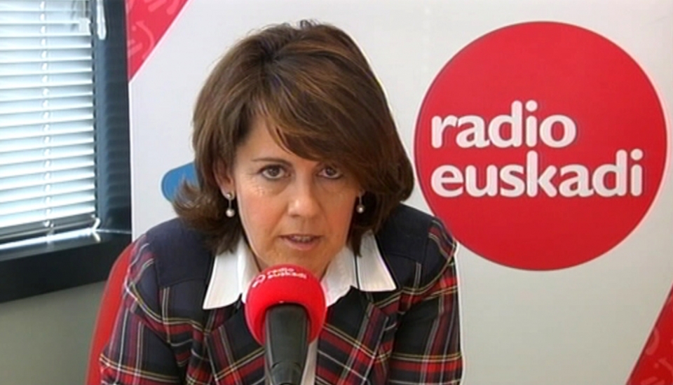 Yolanda Barcina en Radio Euskadi. EITB