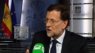 Rajoy, bankuei diru publikoarekin laguntzeko prest