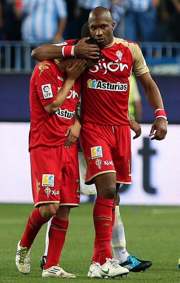 Sportingek ezin izan dio mailari eutsi. Argazkia: EFE