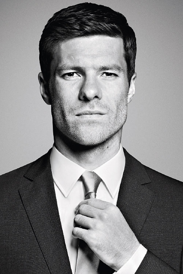 Xabi Alonso, en una de las imágenes de la campaña de Hugo Boss.