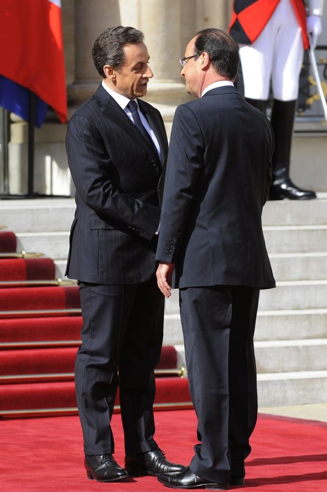Investiture de François Hollande. Photo: EFE