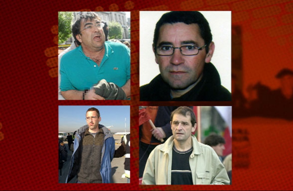 Javier López Peña, Jon Iurrebaso, Igor Suberbiola y Josu Urrutikoetxea. EITB