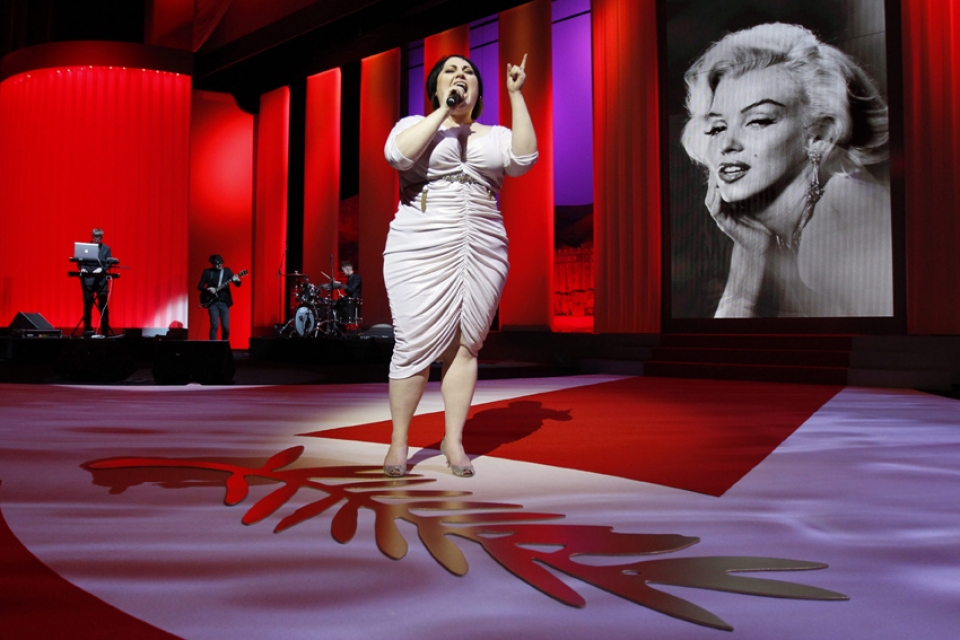 Beth Ditto, de The Gossip. Argazkia: EFE