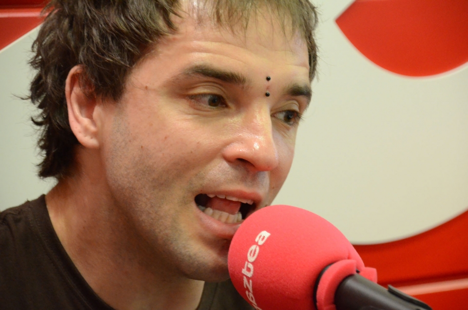 Pottoko estudioetan grabatu dute lan berria. Argazkia: EITB