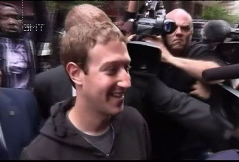 El fundador de Facebook Mark Zuckerberg.
