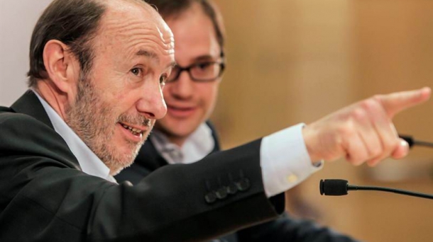 El secretario general del PSOE, Alfredo Pérez Rubalcaba. Foto: EFE