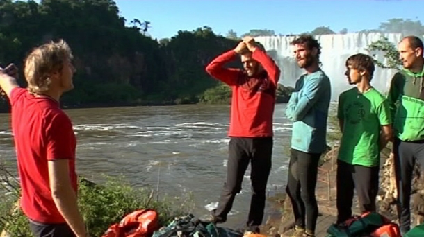 Los finalistas ya están en las cataratas