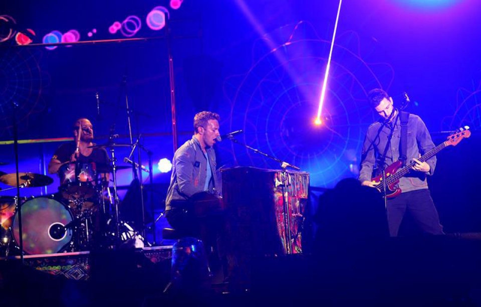 Concierto de Coldplay en Madrid. Foto: EFE