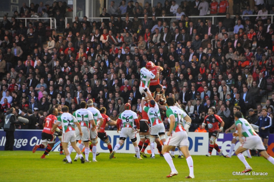 Le Biarritz Olympique remporte le Challenge européen. Photo: Manex Barace