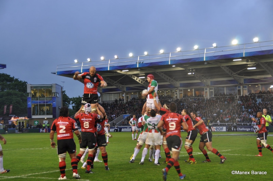 Le Biarritz Olympique remporte le Challenge européen. Photo: Manex Barace