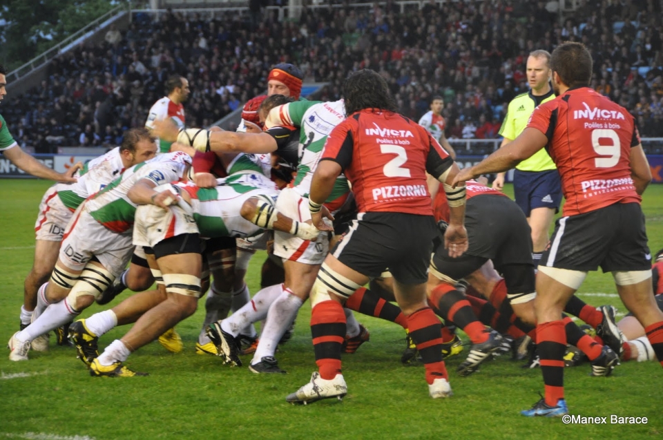 Le Biarritz Olympique remporte le Challenge européen. Photo: Manex Barace