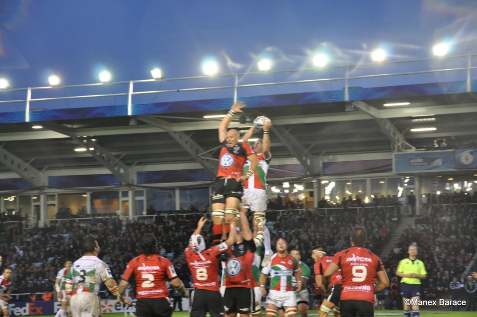 Le Biarritz Olympique remporte le Challenge européen. Photo: Manex Barace