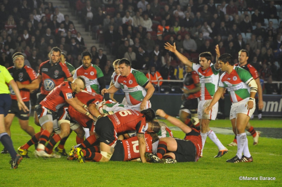 Le Biarritz Olympique remporte le Challenge européen. Photo: Manex Barace