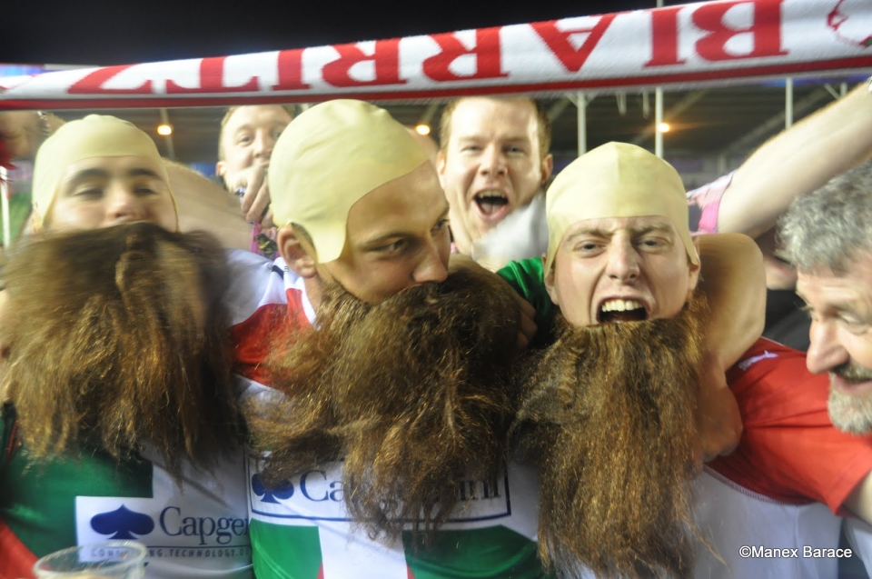 Le Biarritz Olympique remporte le Challenge européen. Photo: Manex Barace