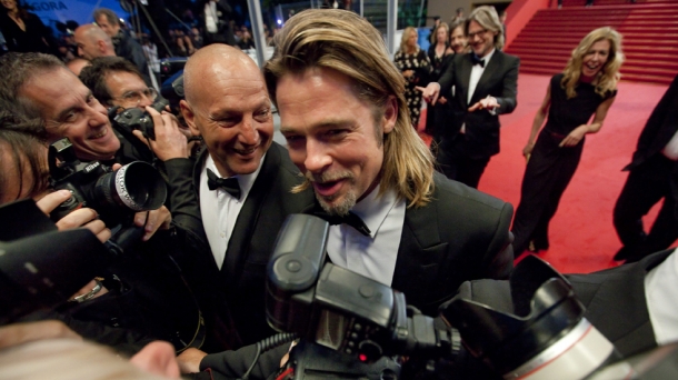 Brad Pitt en Cannes 2012. Foto: EFE