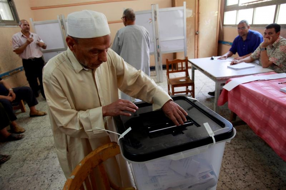 Más de 50 millones de egipcios están convocados a las urnas para elegir al primer presidente en democracia de Egipto. (Foto: EFE)