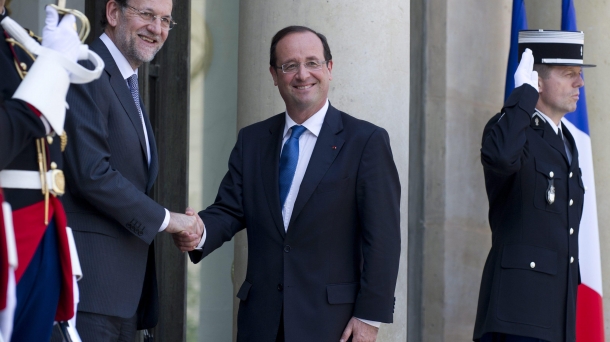 Rajoy and Hollande. Photo: EFE