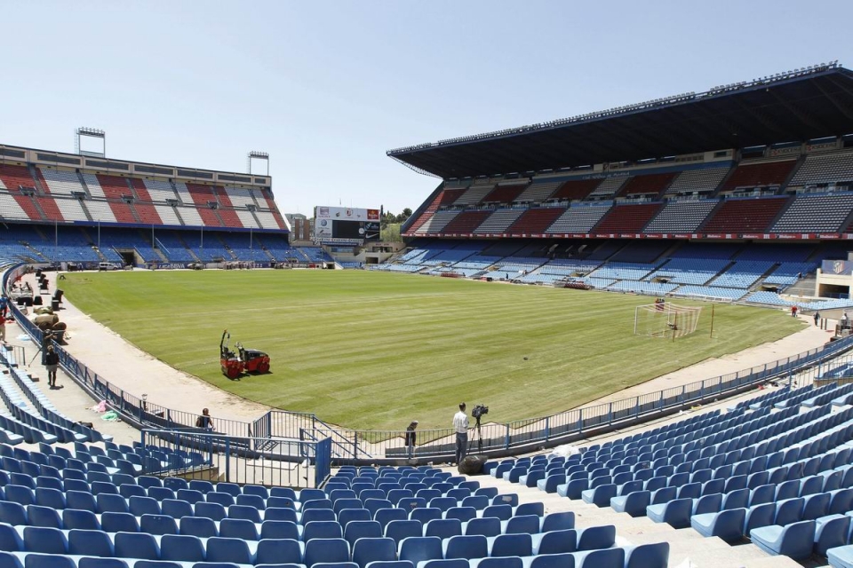El estadio Vicente Calderón. Foto: EFE