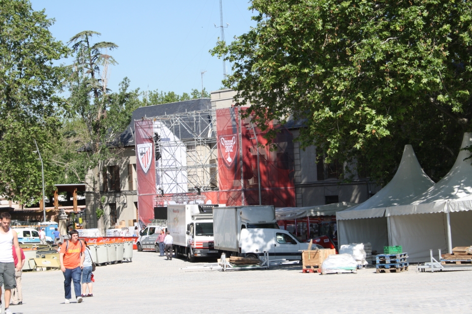 Athletic Hiria, casi listo, este jueves. Foto: eitb.com