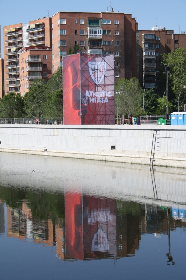 Athletic Hiria, casi listo, este jueves. Foto: eitb.com