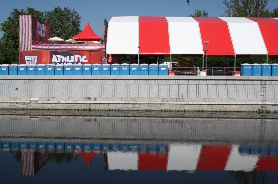 Athletic Hiria, casi listo, este jueves. Foto: eitb.com