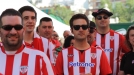 Gran ambiente en Athletic Hiria horas antes del partido. Foto: eitb.com title=