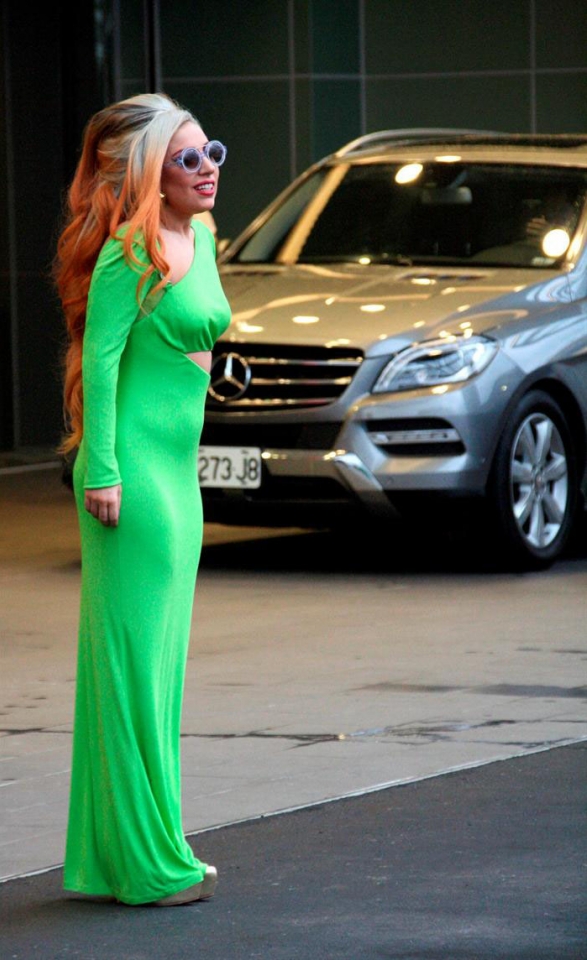 Lady Gaga, Taiwanen. Argazkia: EFE