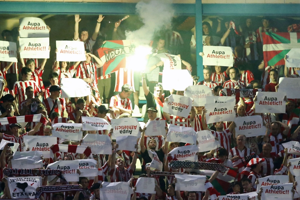 Aficionados del Athletic. Foto: EFE