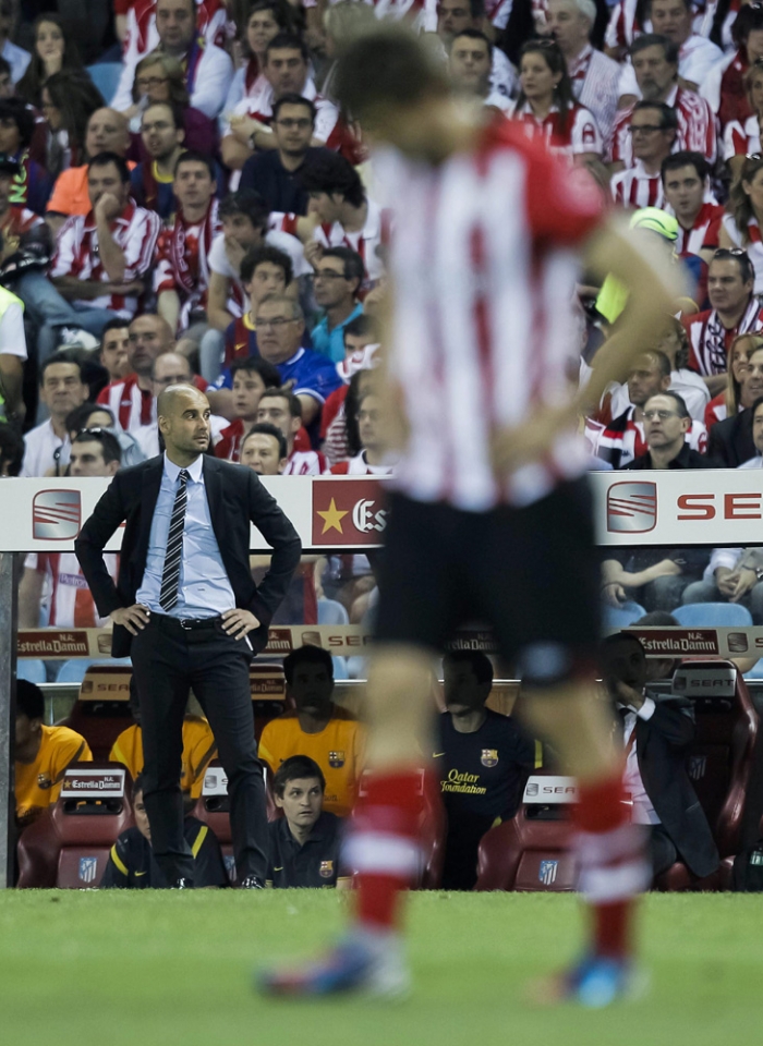 Pep Guardiola. Foto: EFE