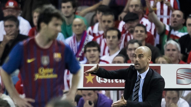 Josep Guardiola ha elogiado al conjunto rojiblanco.