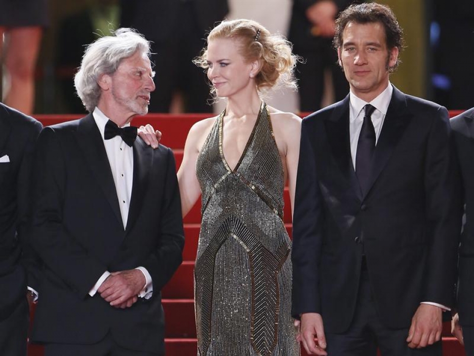 Nicole Kidman, Clive Owen eta Philip Kaufman. EFE