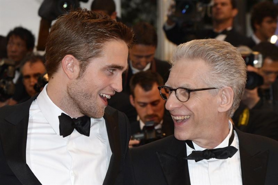 David Cronenberg eta Robert Pattinson.EFE