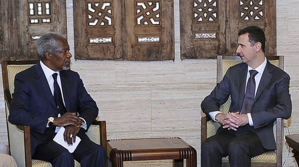 Kofi Annan se ha reunido con Bachar al Asad. EFE