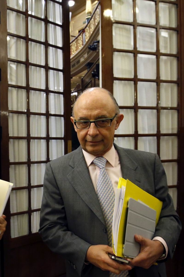 El ministro de Hacienda, Cristóbal Montoro. EFE