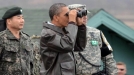 03/2012. Obama observa Corea del Norte desde Corea Sur. Foto: EFE title=