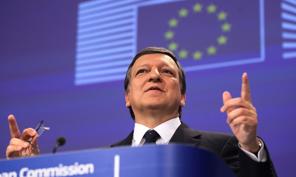 Durao Barroso, presidente de la CE. EITB