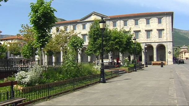 El Ayuntamiento de Orduña. Foto: EITB.