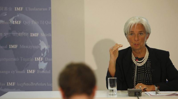 Christine Lagarde, Directora del FMI. EFE